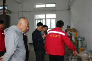 拜泉县相关领导考察爱游戏在线登录官网-爱游戏(中国)燃气